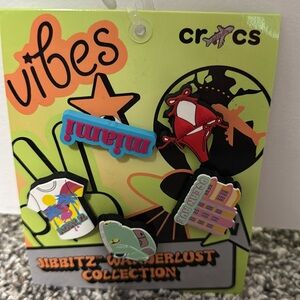 Crocs Jibbitz Wanderlust Collection Miami 5 Pack